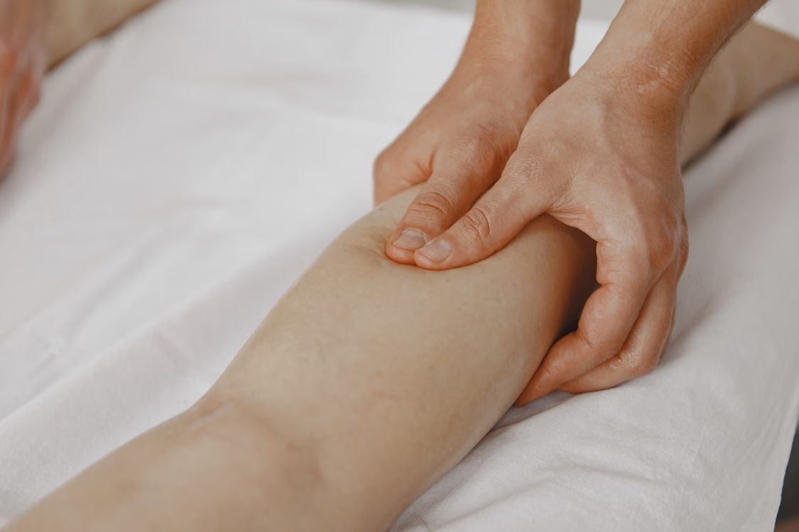 Half body massage treatment